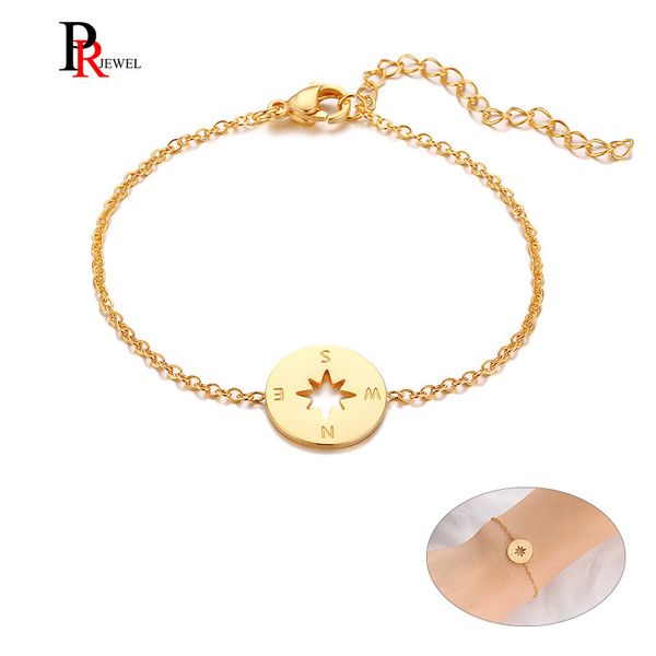 trendy compass bracelets for women pink gold color chain bracelet 6.69"-8.66" adjustable female minimalist jewelry, Black
trendy compass bracelets for women pink gold color chain bracelet 6.69"-8.66" adjustable female minimalist jewelry, Black