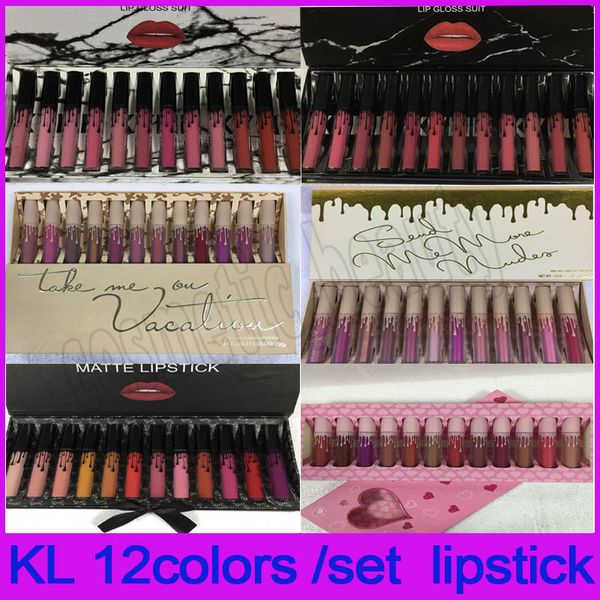 2018 kl matte lipstick set of 12 colors liquid lipstick black bow lip gloss set by kl cosmetics
2018 kl matte lipstick set of 12 colors liquid lipstick black bow lip gloss set by kl cosmetics