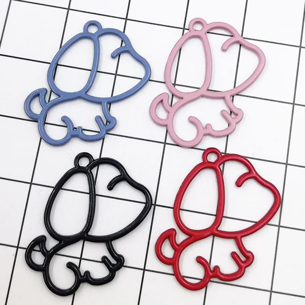100 pcs/lot 28*29mm lovely colorful hollow dog charms pendant fit necklaces bracelets diy jewelry accessories, Bronze;silver
100 pcs/lot 28*29mm lovely colorful hollow dog charms pendant fit necklaces bracelets diy jewelry accessories, Bronze;silver