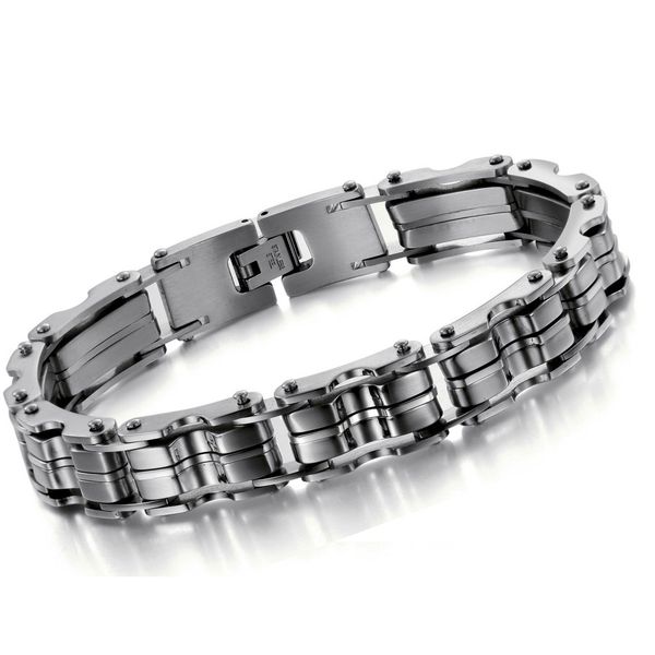 316l stainless steel bracelet jewelry stainless steel bracelet men silver color 23cm men gift 629, White
316l stainless steel bracelet jewelry stainless steel bracelet men silver color 23cm men gift 629, White