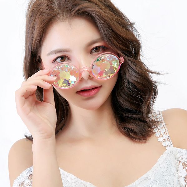 multicolor glass facet mosaic spectacles women round night field bar dance party eyeglass act show prop h5, Silver
multicolor glass facet mosaic spectacles women round night field bar dance party eyeglass act show prop h5, Silver