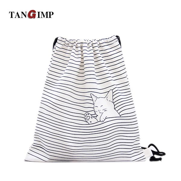 tangimp women canvas drawstring backpacks cute checked striped cat students school bagpack girls autumn travel sack beach bags
tangimp women canvas drawstring backpacks cute checked striped cat students school bagpack girls autumn travel sack beach bags