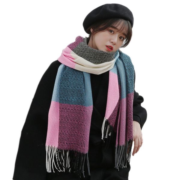 winter scarf women designer shawls and wraps femme imitation cashmere scarves women, Blue;gray
winter scarf women designer shawls and wraps femme imitation cashmere scarves women, Blue;gray