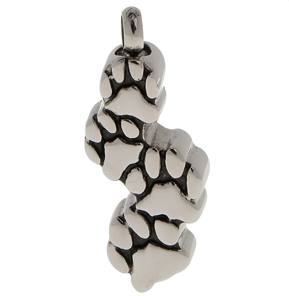 custom-made stainless steel simple footprint stitching urn necklace can open perfume bottle funeral cremation ashes jewelry pendant, Silver
custom-made stainless steel simple footprint stitching urn necklace can open perfume bottle funeral cremation ashes jewelry pendant, Silver