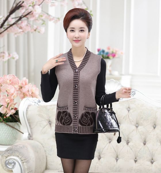female cardigan 2018 sleeveless knitting sweater vest wool single breasted women sweater outwear vest coat ws57, White;black
female cardigan 2018 sleeveless knitting sweater vest wool single breasted women sweater outwear vest coat ws57, White;black