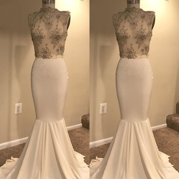 aso ebi shiny crystal prom dresses 2018 nigeria african high collar lace applique beaded party gowns stylish long mermaid prom dress, Black
aso ebi shiny crystal prom dresses 2018 nigeria african high collar lace applique beaded party gowns stylish long mermaid prom dress, Black