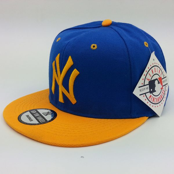 

Бейсболка дизайнер hat NY вышивка письмо ВС шляпы регулируемая Snapback хип-хоп танец Hat