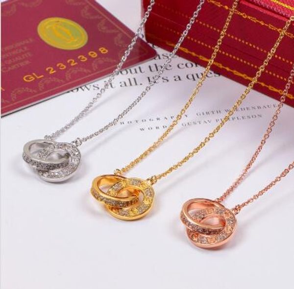 Wholesale the latest luxury brand pendant necklace stainless steel female necklace with exquisite gift boxes
Wholesale the latest luxury brand pendant necklace stainless steel female necklace with exquisite gift boxes