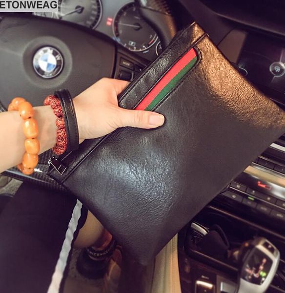 factory direct selling brand men bag street trend impact color men hand grip bag soft soft leather wrist envelopes large capacity lea
factory direct selling brand men bag street trend impact color men hand grip bag soft soft leather wrist envelopes large capacity lea