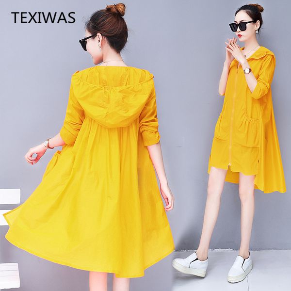 texiwas autumn slim long trench coat plus size hooded trench women cardigan outwear zipper street coat female windbreaker, Tan;black
texiwas autumn slim long trench coat plus size hooded trench women cardigan outwear zipper street coat female windbreaker, Tan;black