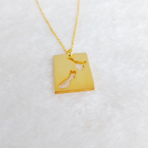 10pcs rectangle new zealand necklace worldwide tropical island map necklaces country auckland trip souvenir australia vacation necklaces, Silver
10pcs rectangle new zealand necklace worldwide tropical island map necklaces country auckland trip souvenir australia vacation necklaces, Silver