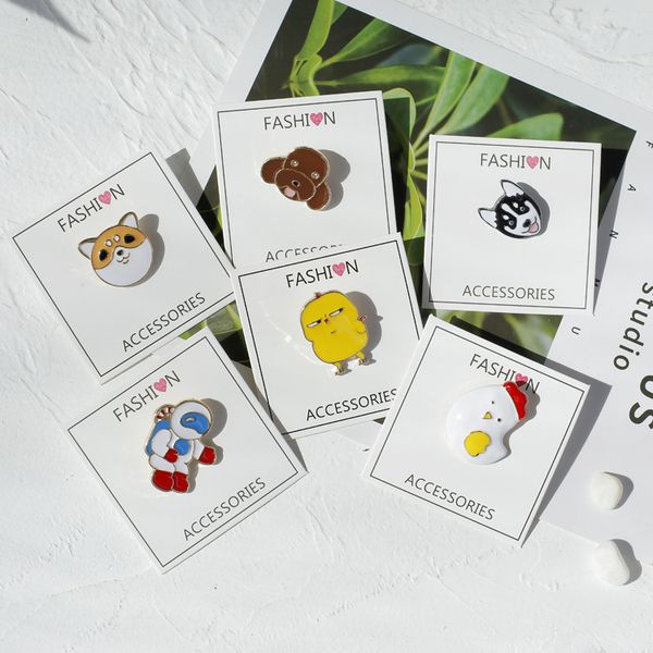cartoon animal badge cute chick puppy astronaut teddy jewelry collar armband for child hard enamel brooches pins wholesale drop ship, Gray
cartoon animal badge cute chick puppy astronaut teddy jewelry collar armband for child hard enamel brooches pins wholesale drop ship, Gray