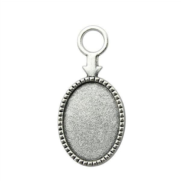 18 pieces cabochon cameo base tray bezel blank supplies for jewelry male single side one hanging inner size 18x25mm oval glass cabochons, Slivery;crystal
18 pieces cabochon cameo base tray bezel blank supplies for jewelry male single side one hanging inner size 18x25mm oval glass cabochons, Slivery;crystal