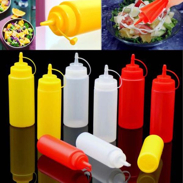 8/12/16/24oz plastic squeeze bottle condiment dispenser ketchup mustard sauce vinegar new
8/12/16/24oz plastic squeeze bottle condiment dispenser ketchup mustard sauce vinegar new