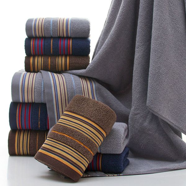 3-pieces thicker stripe pattern soft cotton towel set bathroom super absorbent bath towel face towels 20
3-pieces thicker stripe pattern soft cotton towel set bathroom super absorbent bath towel face towels 20
