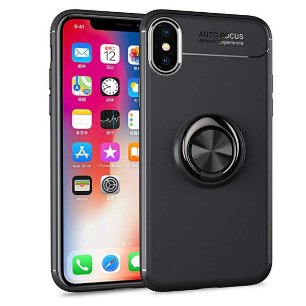 For iPhone Xs Max XR X 6 7 8 Ring Holder TPU Case Rotating Magnetic Kickstand Matte Phone Cover For Huawei P20 S9
For iPhone Xs Max XR X 6 7 8 Ring Holder TPU Case Rotating Magnetic Kickstand Matte Phone Cover For Huawei P20 S9