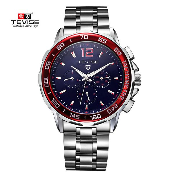 tevise brand men's mechanical watches, man automatic watches stainless steel waterproof clock relogio masculino montre homme d18100706, Slivery;brown
tevise brand men's mechanical watches, man automatic watches stainless steel waterproof clock relogio masculino montre homme d18100706, Slivery;brown