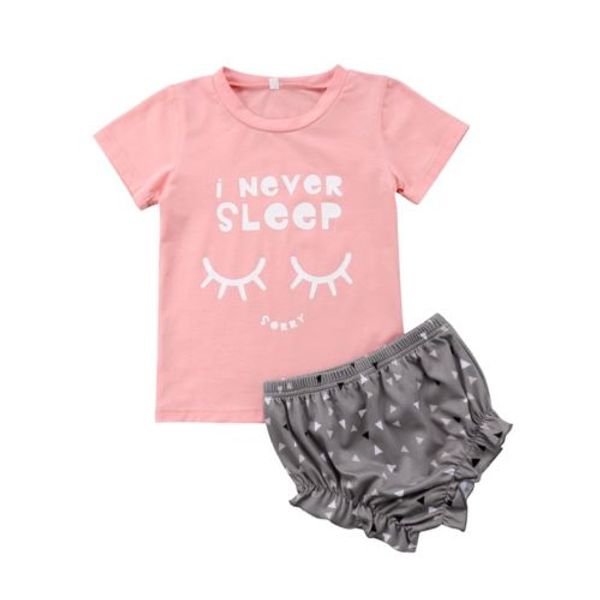 cute 2pcs toddler kids baby girl cotton pink short sleeve outfits eyelash +shorts pants clothes summer, White
cute 2pcs toddler kids baby girl cotton pink short sleeve outfits eyelash +shorts pants clothes summer, White