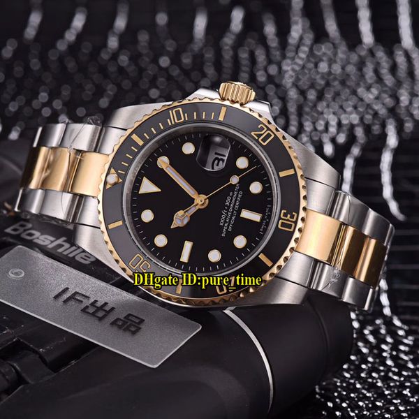 new 116613-ln-97203 116613 date hk 2813 automatic black dial sapphire mens watch ceramics bezel stainless steel band gents watches, Slivery;brown
new 116613-ln-97203 116613 date hk 2813 automatic black dial sapphire mens watch ceramics bezel stainless steel band gents watches, Slivery;brown
