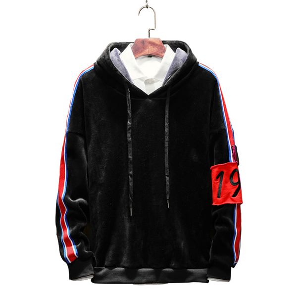 новая мода мужские толстовки 2018 осень новое прибытие полосатые кофты с капюшоном повседневная капюшоном пуловеры толстовки мужчины m-5xl m, Black
новая мода мужские толстовки 2018 осень новое прибытие полосатые кофты с капюшоном повседневная капюшоном пуловеры толстовки мужчины m-5xl m, Black
