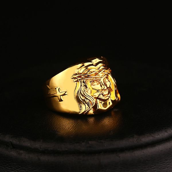 hip hop gold color bling cross jesus ring male prayer jewelry gift us size 7-11, Golden;silver
hip hop gold color bling cross jesus ring male prayer jewelry gift us size 7-11, Golden;silver