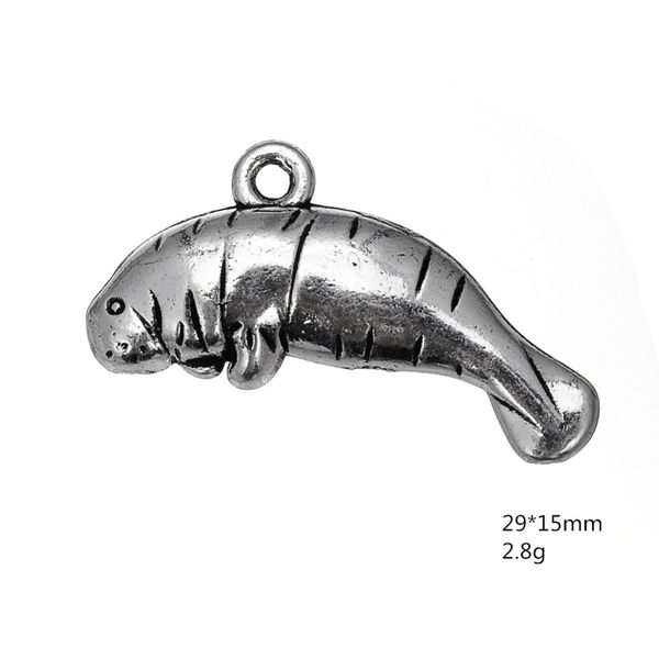 manatee sea animal charm for diy jewelry making antique silver plated never fade pendants, Bronze;silver
manatee sea animal charm for diy jewelry making antique silver plated never fade pendants, Bronze;silver