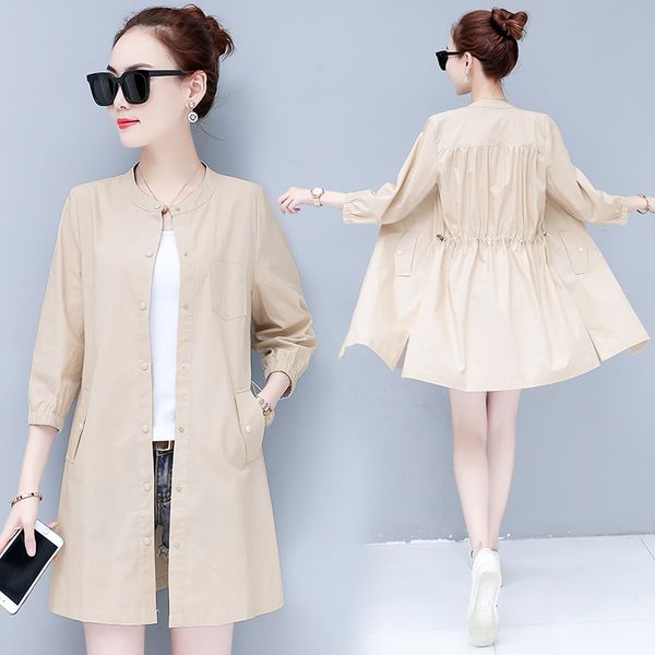 sun protection clothing female 2018 spring summer fashion long windbreakers womens thin jacket coat womens sun protection shirt, Tan;black
sun protection clothing female 2018 spring summer fashion long windbreakers womens thin jacket coat womens sun protection shirt, Tan;black