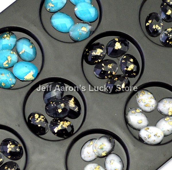 60pcs 3d nail art decorations tool oval resin flat back rhinestones with gold foil nail supplies cell phone accessories, Silver;gold
60pcs 3d nail art decorations tool oval resin flat back rhinestones with gold foil nail supplies cell phone accessories, Silver;gold