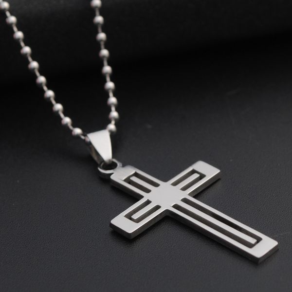 30 stainless steel multilayer cross religious necklace jesus faith charm hospital life symbol lucky mother men's women's family gi, Silver
30 stainless steel multilayer cross religious necklace jesus faith charm hospital life symbol lucky mother men's women's family gi, Silver