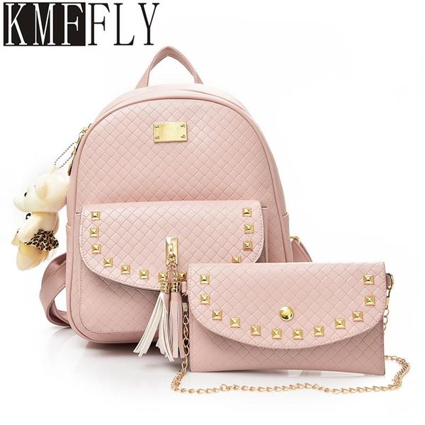new style tassel women leather backpacks cute bear school bag for girls leisure diamond lattice travel female backpack
new style tassel women leather backpacks cute bear school bag for girls leisure diamond lattice travel female backpack
