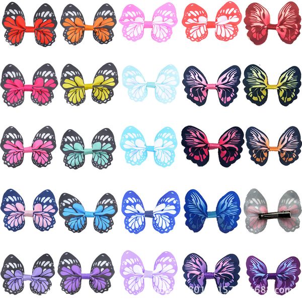 24 colors baby girl candy color hair bows barrettes 3d butterfly bareettes kids baby bow hair accessory, Slivery;white
24 colors baby girl candy color hair bows barrettes 3d butterfly bareettes kids baby bow hair accessory, Slivery;white