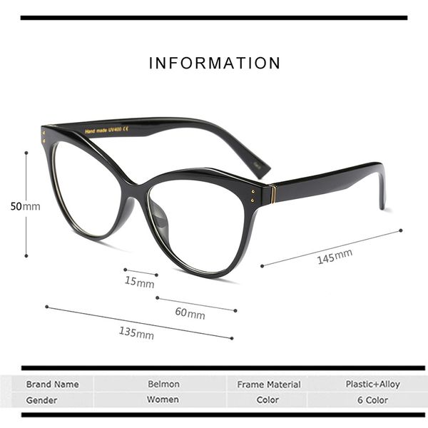 fashion cat eye spectacle frame women eyeglasses computer optical for female vintage eyewear clear lens eye glasses frame rs466, Silver
fashion cat eye spectacle frame women eyeglasses computer optical for female vintage eyewear clear lens eye glasses frame rs466, Silver