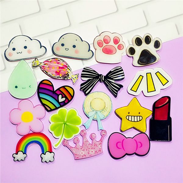 diy 1pc acrylic cartoon cute brooches for girls women kids coat shirt bag jacket brooch collar lapel pin pins badge jewelry, Gray
diy 1pc acrylic cartoon cute brooches for girls women kids coat shirt bag jacket brooch collar lapel pin pins badge jewelry, Gray