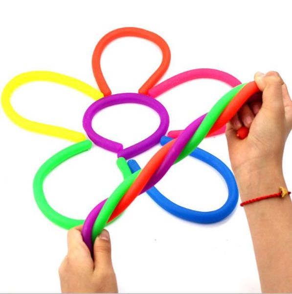 6 цветов на выбор Fidget Abreact Веревка для декомпрессии Гибкий клей Веревки с лапшой TPR
6 цветов на выбор Fidget Abreact Веревка для декомпрессии Гибкий клей Веревки с лапшой TPR