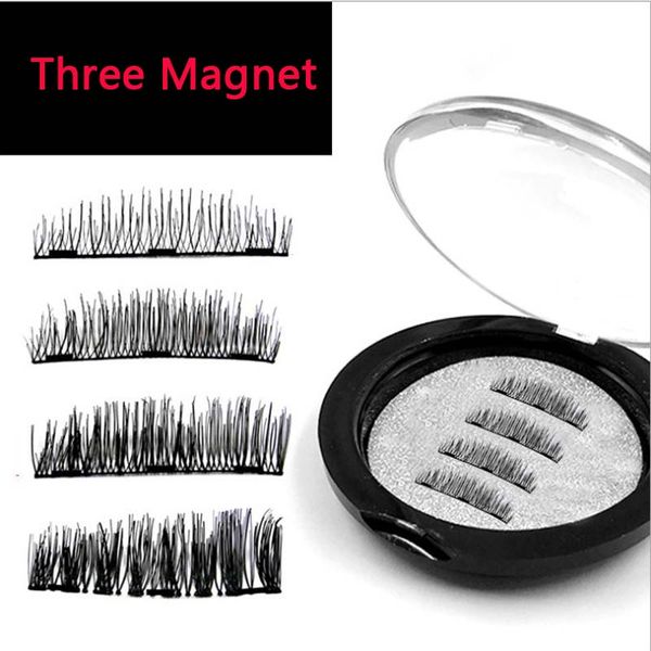 4pcs per box fake lashes magnetic eyelashes with 3 magnets natural long transparent terrier full strip false eyelashes
4pcs per box fake lashes magnetic eyelashes with 3 magnets natural long transparent terrier full strip false eyelashes