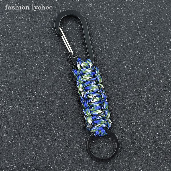 fashion lychee multi color braided rope key holder bag hook strap key chain for men vintage classic ring gift, Silver
fashion lychee multi color braided rope key holder bag hook strap key chain for men vintage classic ring gift, Silver