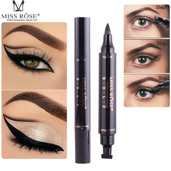 miss rose black liquid stamp eyeliner double-ended long-lasting waterproof eye pencil cosmetic eyeliner makeup tool eyeshadow
miss rose black liquid stamp eyeliner double-ended long-lasting waterproof eye pencil cosmetic eyeliner makeup tool eyeshadow