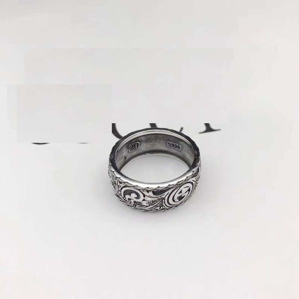 925 sterling silverjapanese-korean fashion brand ring silver lovers men british-style vintage old ring ring
925 sterling silverjapanese-korean fashion brand ring silver lovers men british-style vintage old ring ring