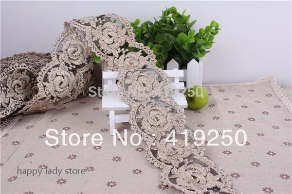 56yard 6.5 cm вивка кѬђжева еки обѬезки venise кѬђжевной оделкой дл diy, Black 
56yard 6.5 cm вивка кѬђжева еки обѬезки venise кѬђжевной оделкой дл diy, Black