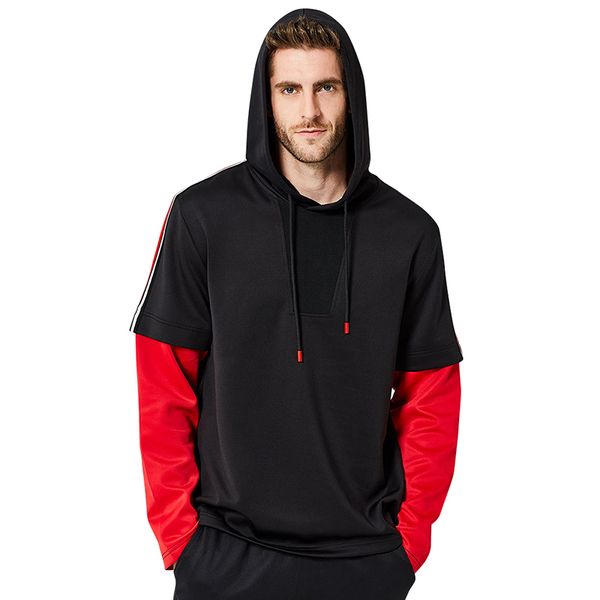 men's hoodies & sweatshirts mens fake 2pcs 2021 autumn spring designer casual brand clothing hoody sweatshirt, Black
men's hoodies & sweatshirts mens fake 2pcs 2021 autumn spring designer casual brand clothing hoody sweatshirt, Black