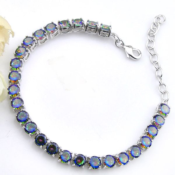 lucyshine 6 pcs holiday jewelry gift round colored natural mystic z bracelets silver blue zircon for women men lovers tennis bracelets, Golden;silver
lucyshine 6 pcs holiday jewelry gift round colored natural mystic z bracelets silver blue zircon for women men lovers tennis bracelets, Golden;silver