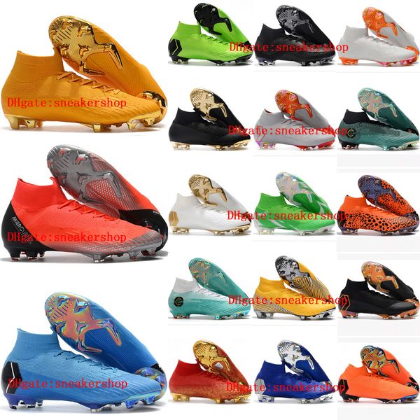 2018 mens soccer cleats Mercurial Superfly VI 360 Elite Neymar FG soccer shoes outdoor cr7 football boots Ronaldo scarpe da calcio
2018 mens soccer cleats Mercurial Superfly VI 360 Elite Neymar FG soccer shoes outdoor cr7 football boots Ronaldo scarpe da calcio