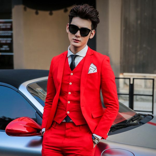 sunshine energetic one button red groom tuxedos notch lapel center vent men's wedding suit holiday prom blazer(jacket+pants+tie+vest) n, Black;gray
sunshine energetic one button red groom tuxedos notch lapel center vent men's wedding suit holiday prom blazer(jacket+pants+tie+vest) n, Black;gray