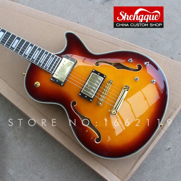 Factory cu tom f hole jazz guitar with unbur t color 6 tring electric guitar with ebony fingerboard mu ical in trument hop
Factory cu tom f hole jazz guitar with unbur t color 6 tring electric guitar with ebony fingerboard mu ical in trument hop