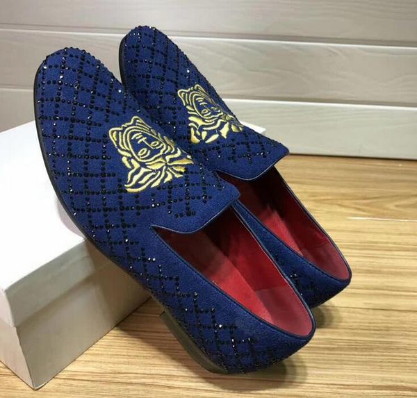 New ell uede drilling arrivla fa hion men heet metal kanye we t ca ual hoe ize 3746, Black
New ell uede drilling arrivla fa hion men heet metal kanye we t ca ual hoe ize 3746, Black
