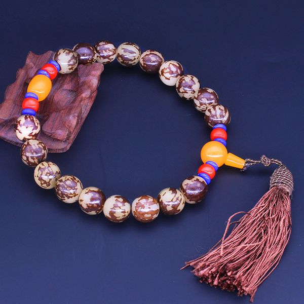 handmade tibetan buddhism natural stone chakra mala bracelet tassel om beaded strand bracelet for women men, Black
handmade tibetan buddhism natural stone chakra mala bracelet tassel om beaded strand bracelet for women men, Black