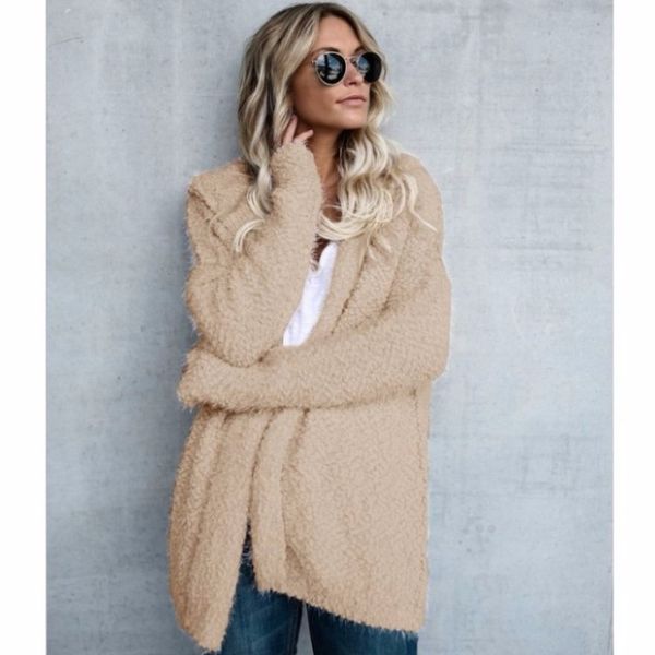 women fur coat classic solid thick fur winter hooded cardigan jacket for women female ladies warm outerwear clothing, Black
women fur coat classic solid thick fur winter hooded cardigan jacket for women female ladies warm outerwear clothing, Black