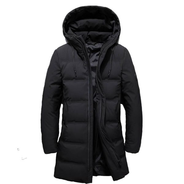 2018 new winter men's mid length men's down jacket thicker korean edition slim cap winter jacket trend cxy125.98, Black
2018 new winter men's mid length men's down jacket thicker korean edition slim cap winter jacket trend cxy125.98, Black