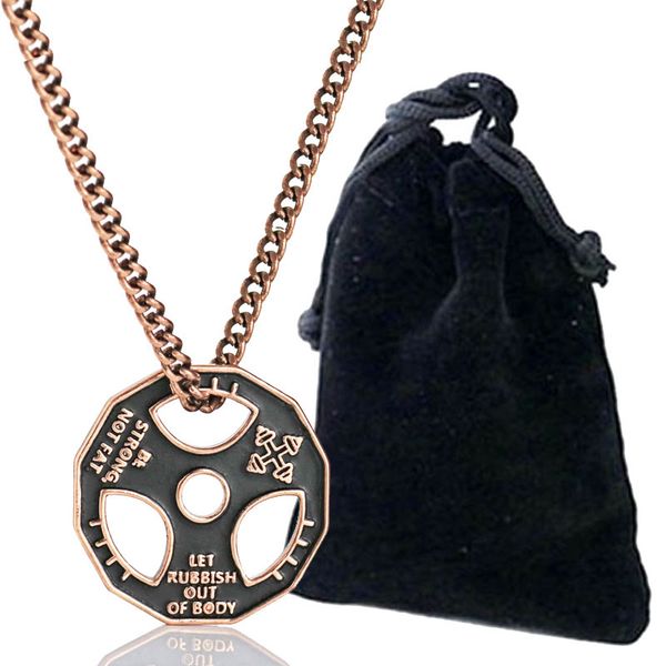 dumbbells necklace movement stainless steel barbell weight tablet pendants european and american fashion jewelry wholesale, Bronze;silver
dumbbells necklace movement stainless steel barbell weight tablet pendants european and american fashion jewelry wholesale, Bronze;silver