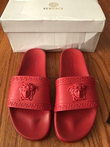 Hot sale sandals Medusa Scuffs Brand men summer huaraches flip flops slippers black red loafers beach slides new arrival designer sandals
Hot sale sandals Medusa Scuffs Brand men summer huaraches flip flops slippers black red loafers beach slides new arrival designer sandals
